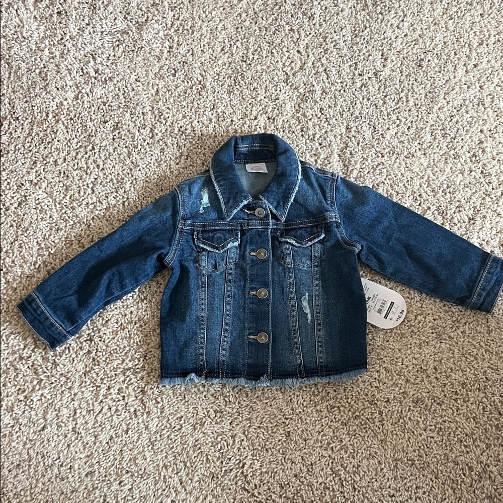 Wonder Nation Classic Blue Jean Jacket
